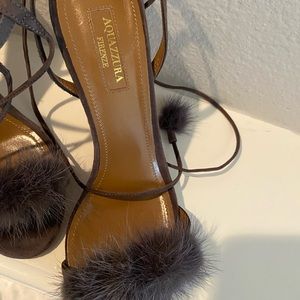 Aquazzura leather heels